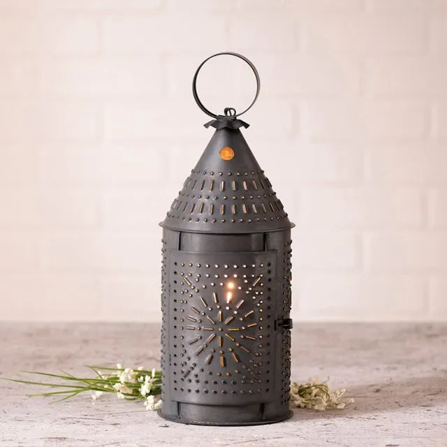 15-Inch Revere Lantern in Kettle Black