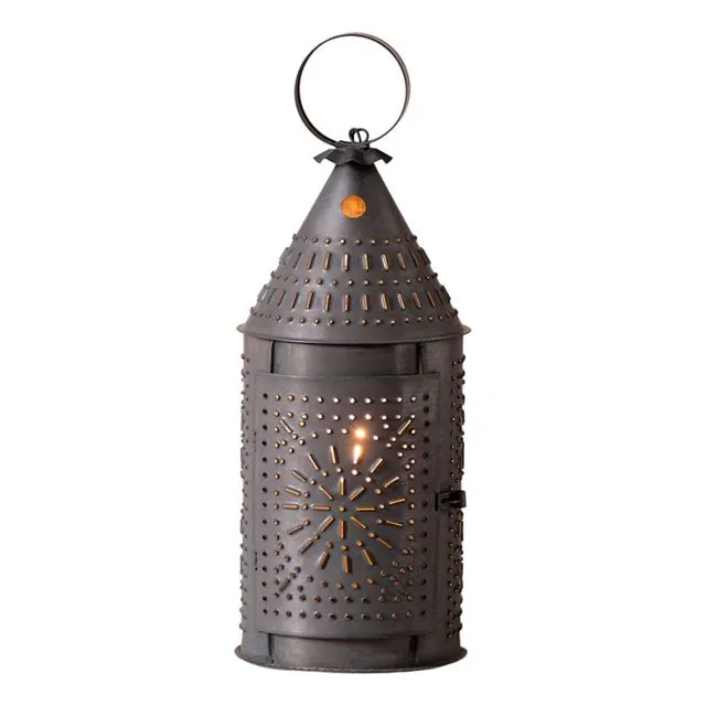 15-Inch Revere Lantern in Kettle Black