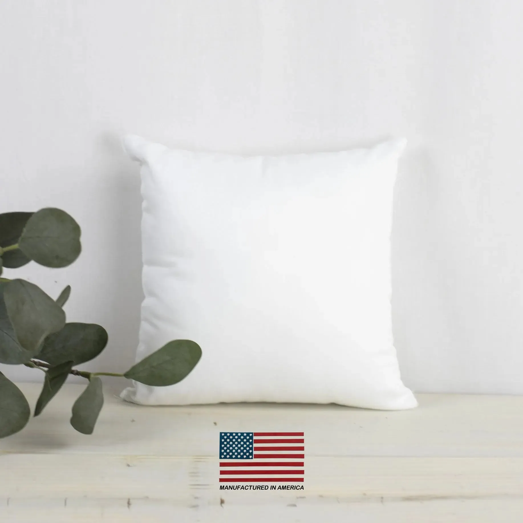 18x18 | Indoor Outdoor Hypoallergenic Polyester Pillow Insert | Quality Insert | Pillow Inners | Throw Pillow Insert | Square Pillow Inserts