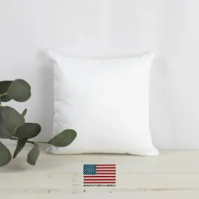 18x18 | Indoor Outdoor Hypoallergenic Polyester Pillow Insert | Quality Insert | Pillow Inners | Throw Pillow Insert | Square Pillow Inserts