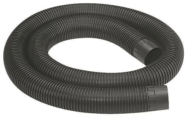 2-1-2inx8ft Black Vacuum Hose