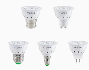 2Pcs 80 LEDs E14 LED Grow Light Bulb For Indoor Plants - Full Spectrum Lamp Garden Decorate AZ22607