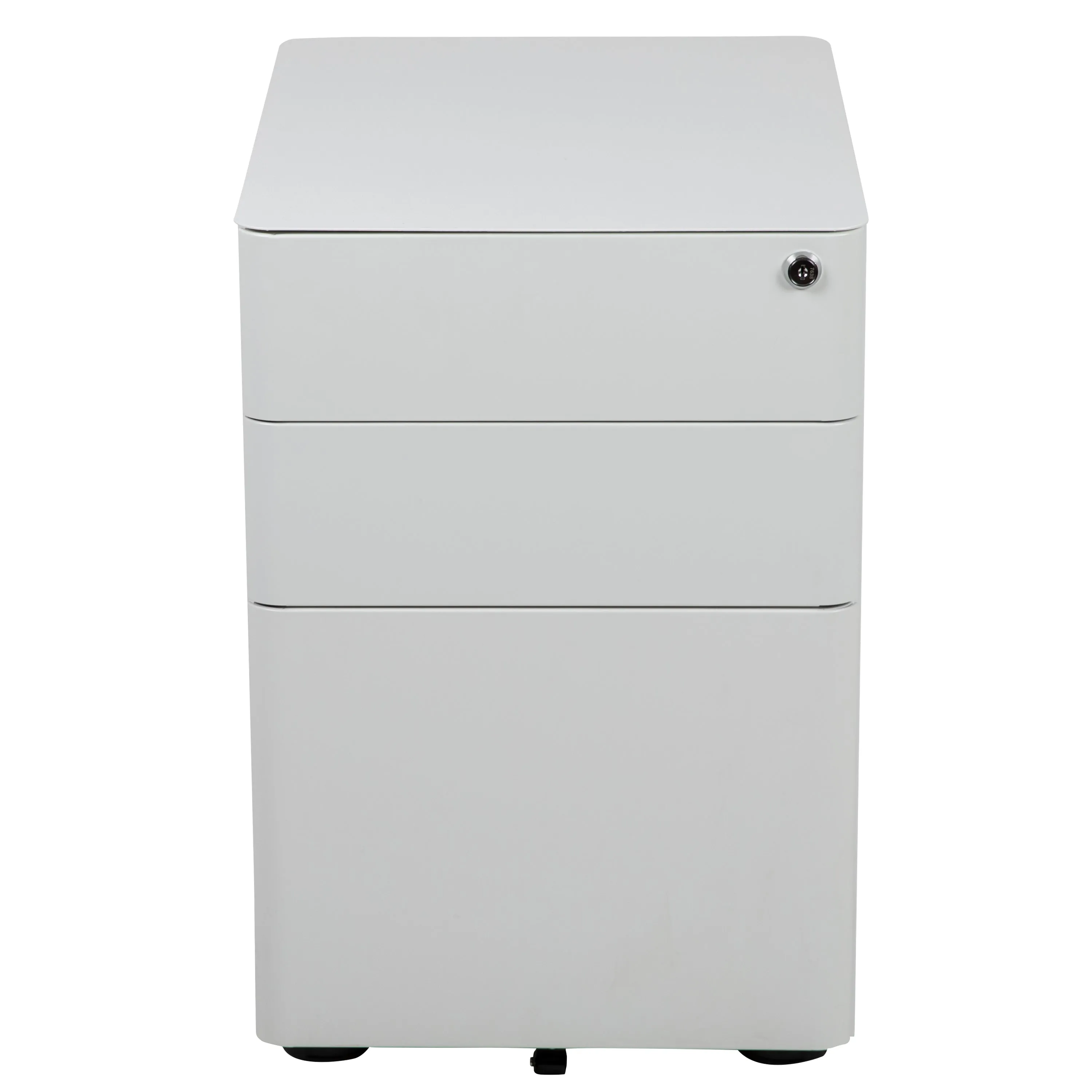 3-Drawer Filing Cabinet-White HZ-CHPL-01-W-GG