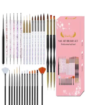 31pcs Professional Nail Art Brush Set