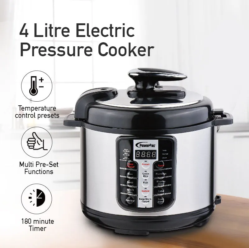 4L Electric Pressure Cooker 4.0L (PPC411)