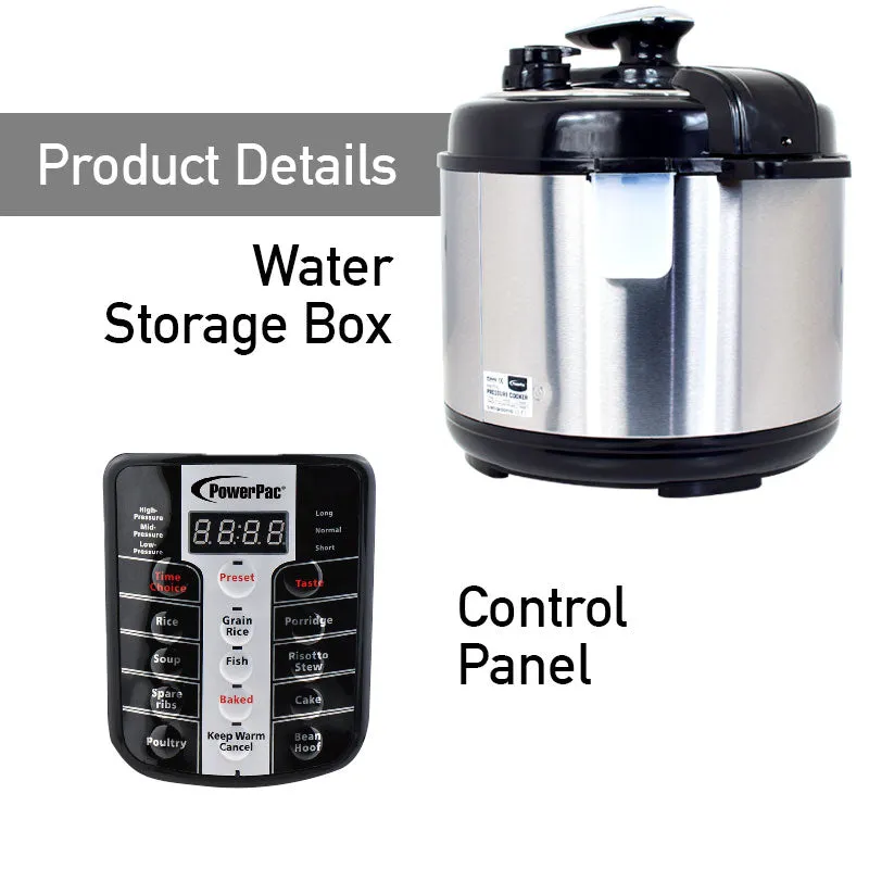 4L Electric Pressure Cooker 4.0L (PPC411)