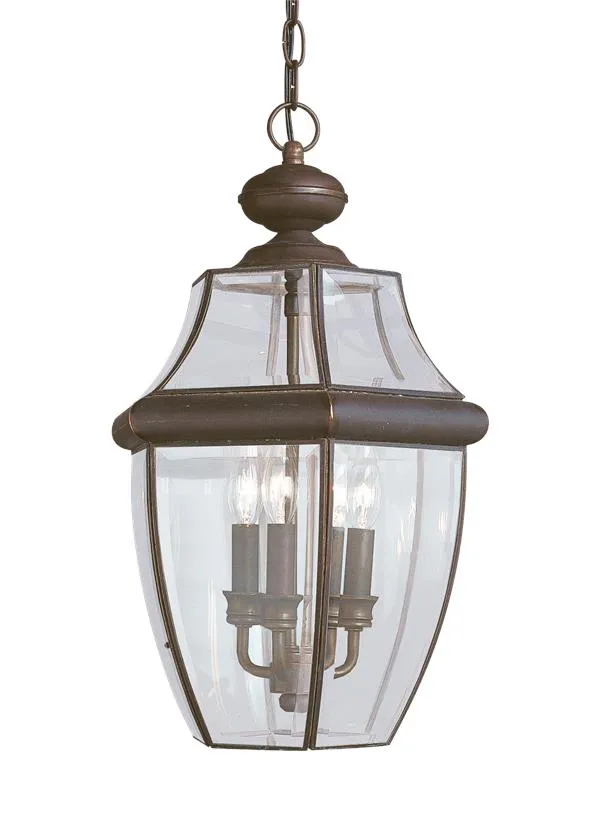 6039EN-02, Three Light Outdoor Pendant , Lancaster Collection