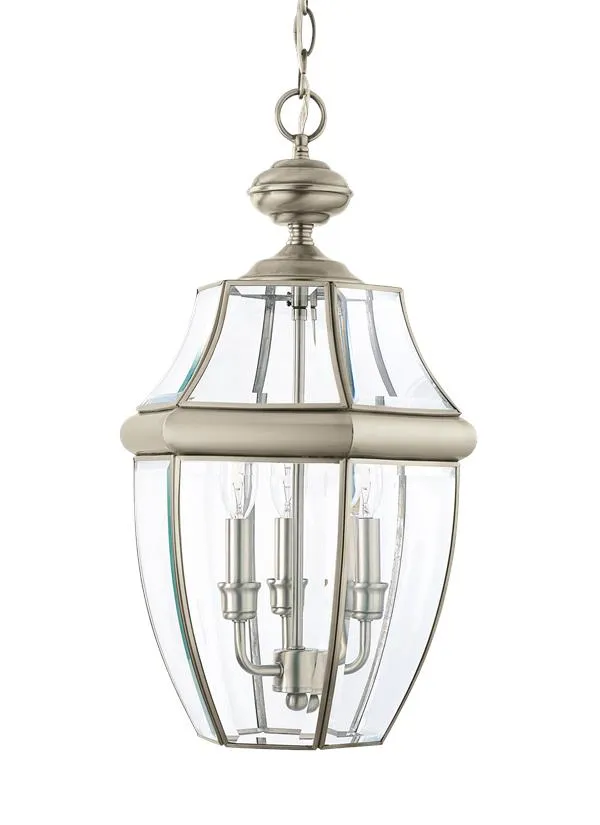 6039EN-02, Three Light Outdoor Pendant , Lancaster Collection