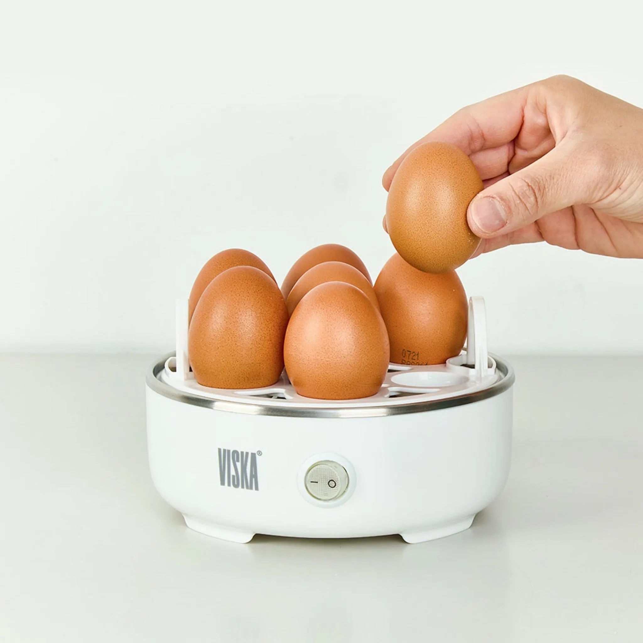 7-Cup Egg Steamer for Perfect Soft and Hard-Boiled Eggs - German National Appliance Brand - Egg Cooker - 🏆 #19 - Electronics - Best of December