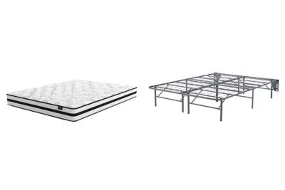 8 Inch Chime Innerspring Mattress with Foundation