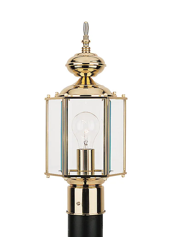 8209-02, One Light Outdoor Post Lantern , Classico Collection