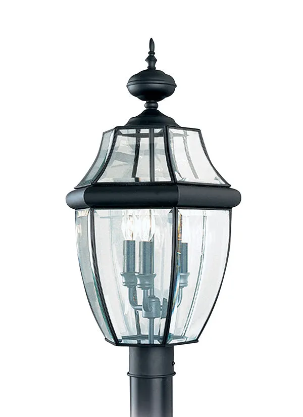 8239-02, Three Light Outdoor Post Lantern , Lancaster Collection