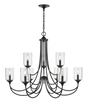 9 Light Chandelier Ceiling Light, Waddingham Collection