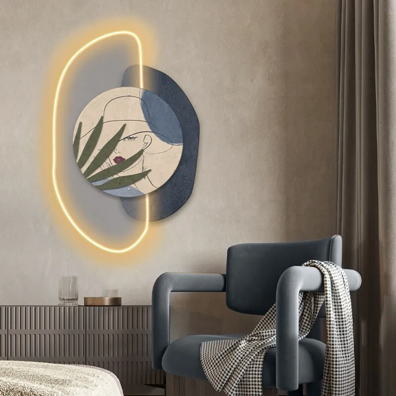 Abstract Luminous Wall Lights - Art Decor