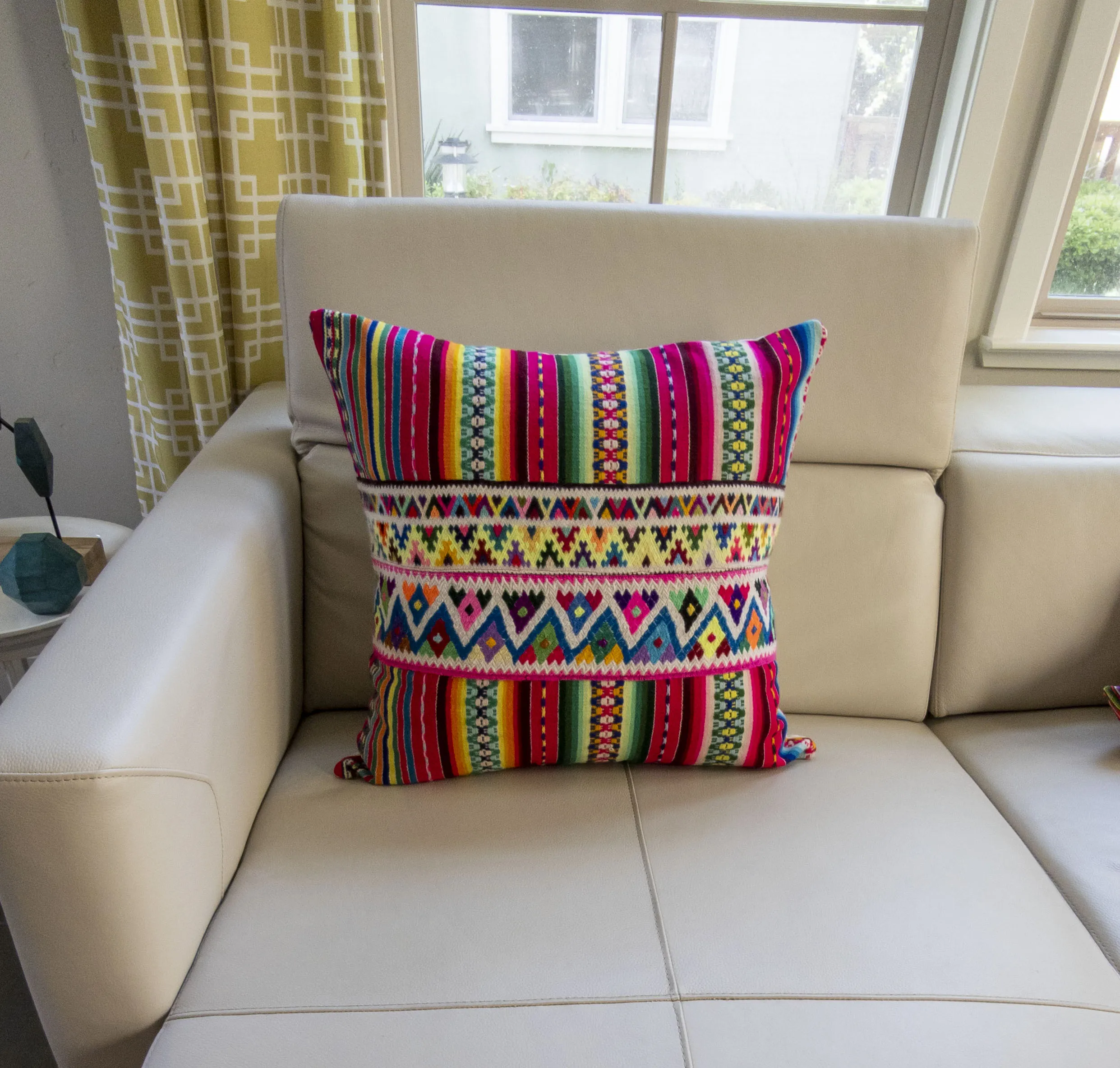 Accent Pillow Peruvian Manta