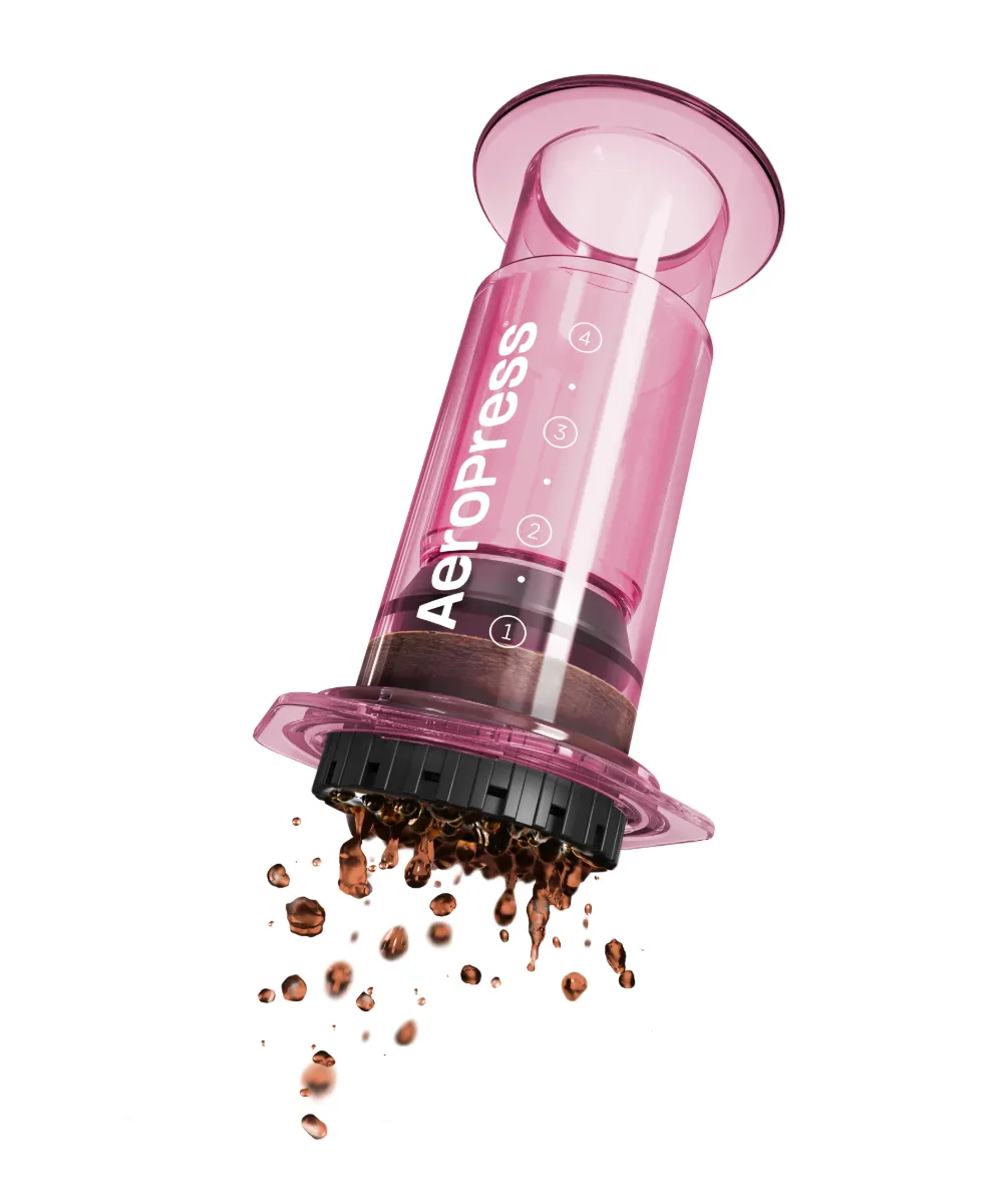 AEROPRESS CLEAR COFFEE MAKER   SIBARIST FAST DISC 63 COMBO