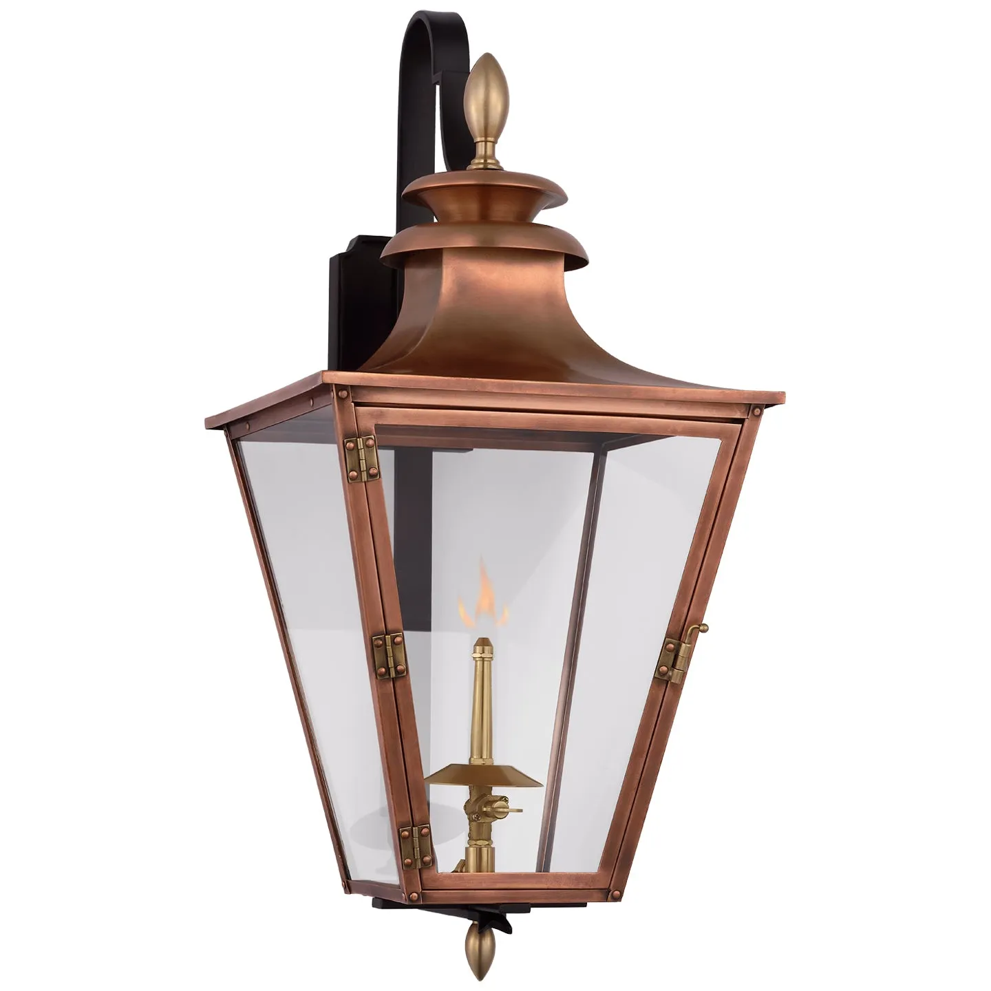 Albermarle Gas Wall Lantern