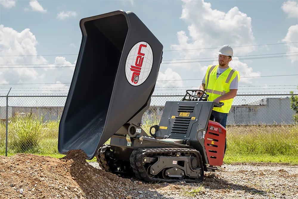 ALLEN ENGINEERING track concrete buggy