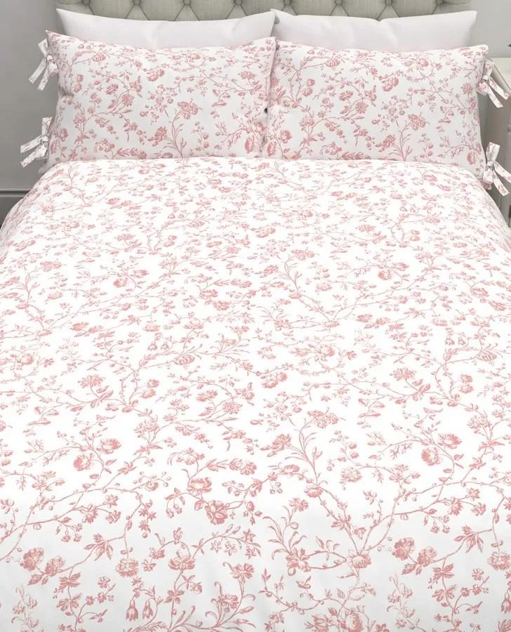 Aria Blush Duvet Cover Set