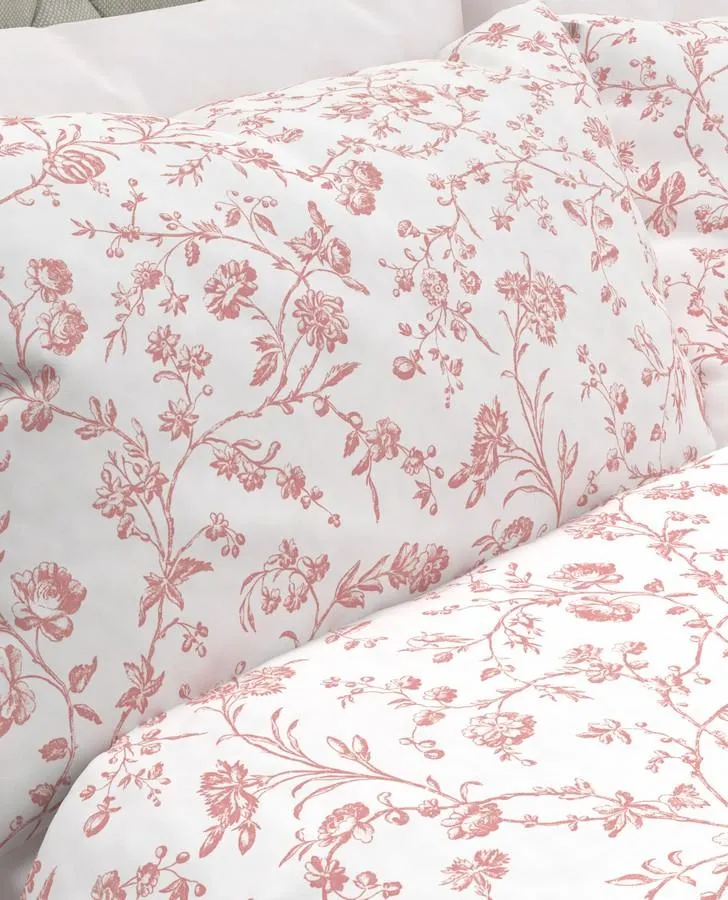 Aria Blush Duvet Cover Set