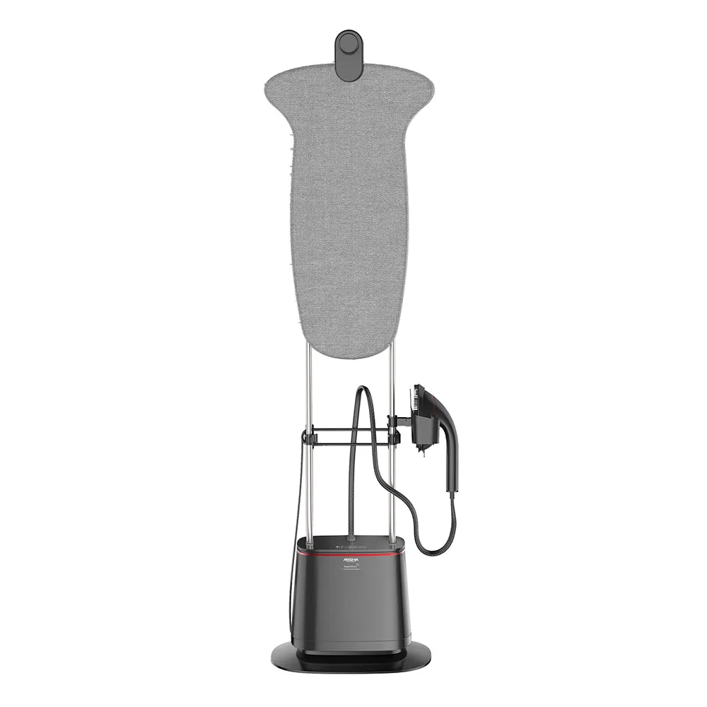 Arshia Garment Steamer 1.5 Ltr Balck & Steel 2400 Watt Max Steam Capacity 120G Stanless