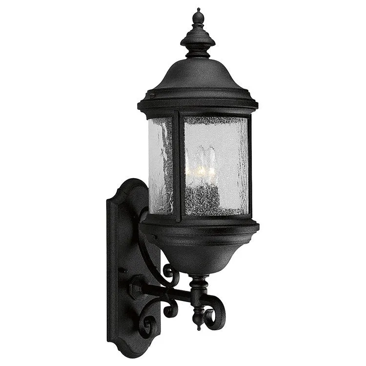 Ashmore Three-Light Wall Lantern with Bottom-Mount Bracket