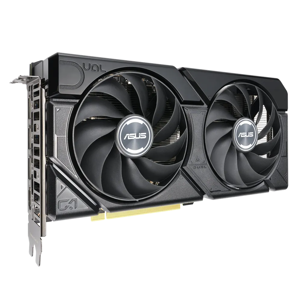 ASUS Dual GeForce RTX 4060 EVO OC Edition 8GB GDDR6 Graphics Card (GPU) | DUAL-RTX4060-O8G-EVO