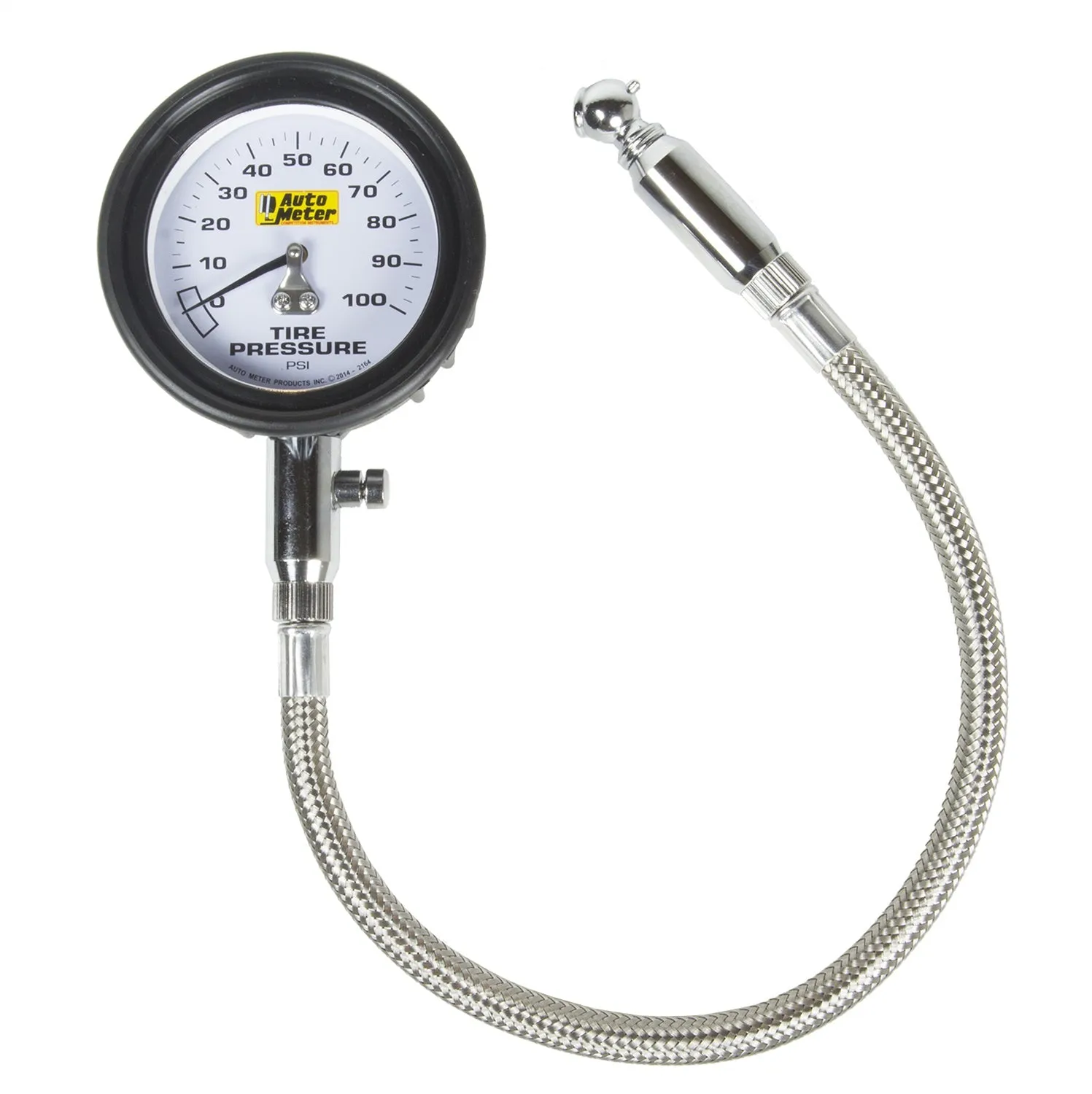 AutoMeter 2164 GAUGE; TIRE PRESSURE; 0-100PSI; ANALOG