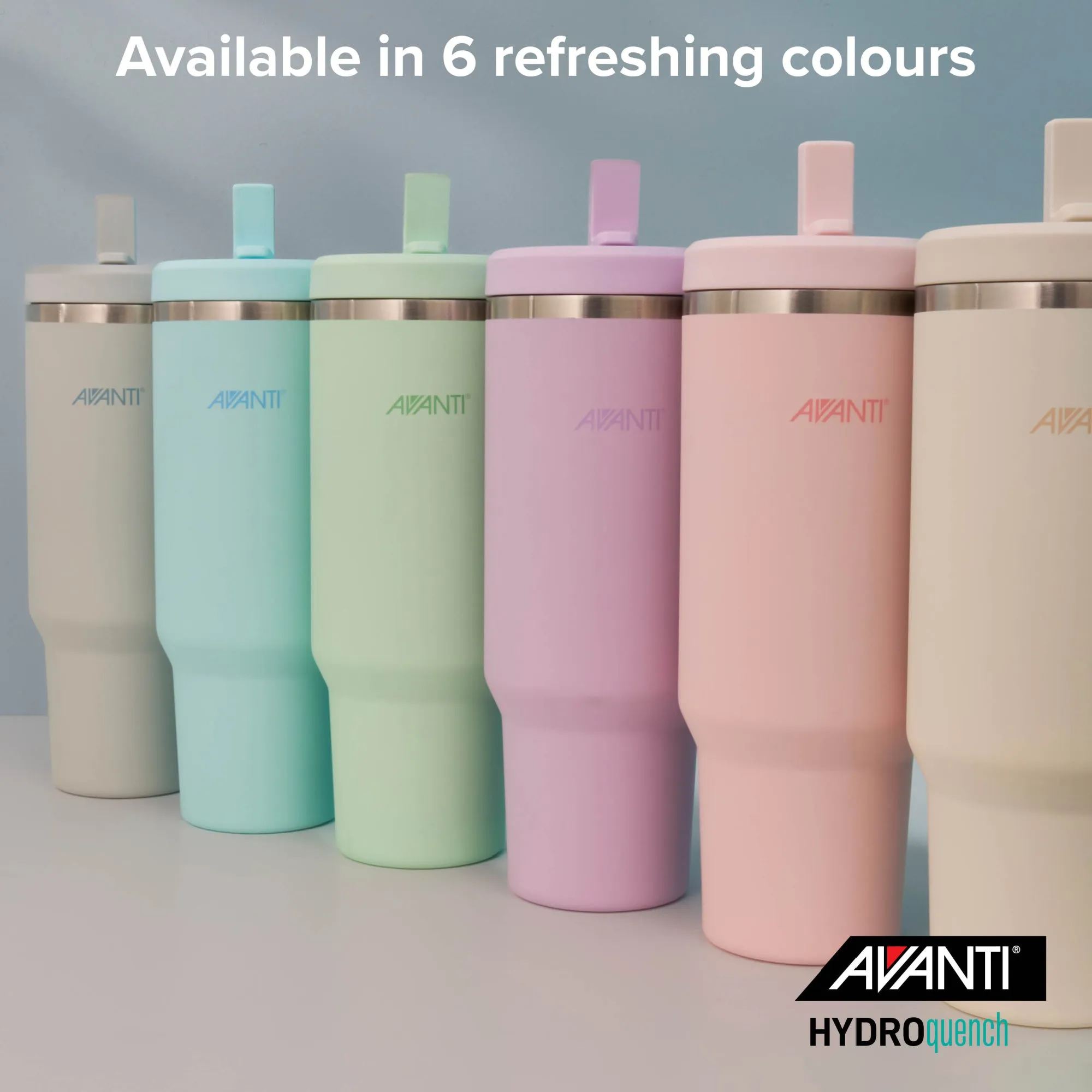 Avanti HydroQuench Insulated Tumbler with Two Lids - Blush Pink