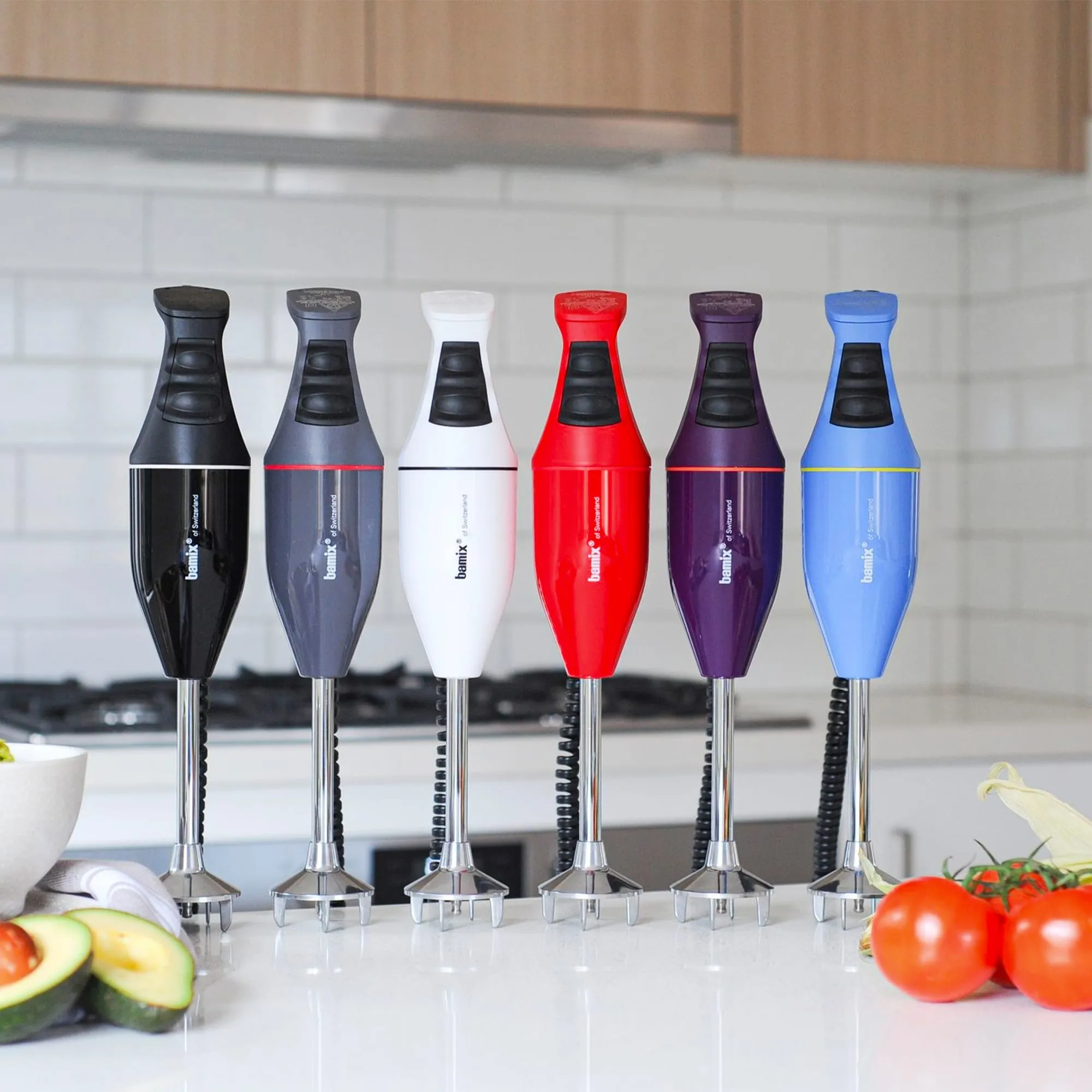 Bamix Classic Magic Blender 140W Aubergine