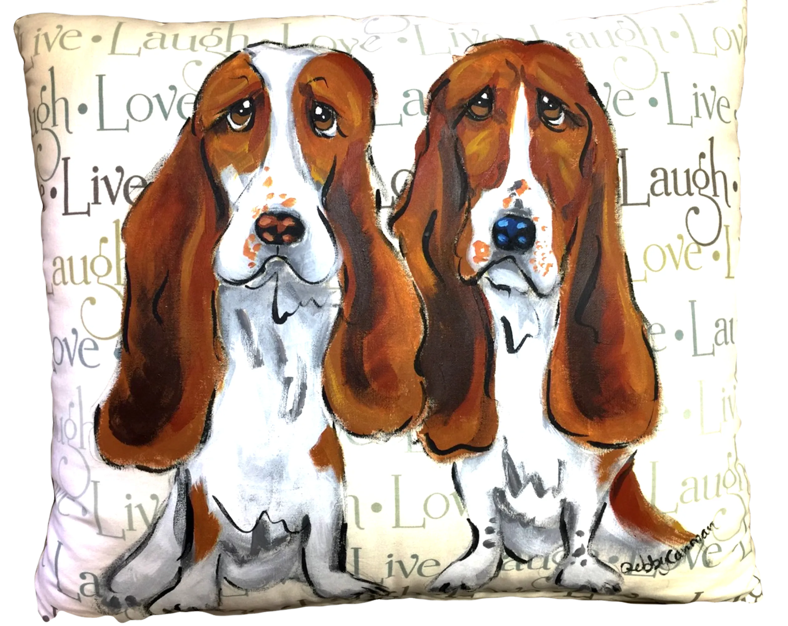 Basset Hound Pillow