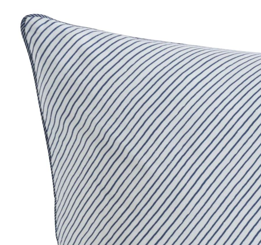 Beach House European Pillowcase Blue