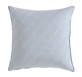 Beach House European Pillowcase Blue