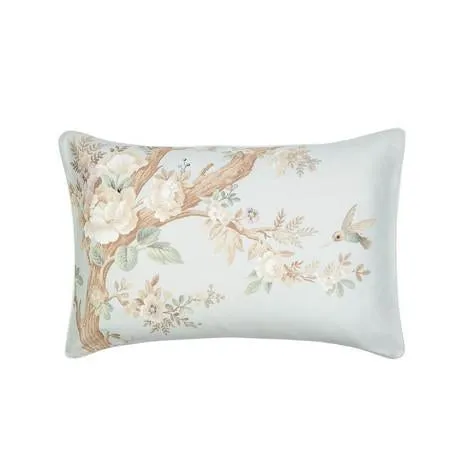 Belvedere Printed Duck Egg Pillowcase