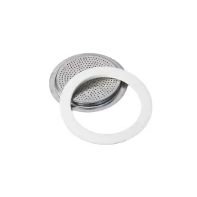 Bialetti 6 Cup Stainless Steel Ring   Filter