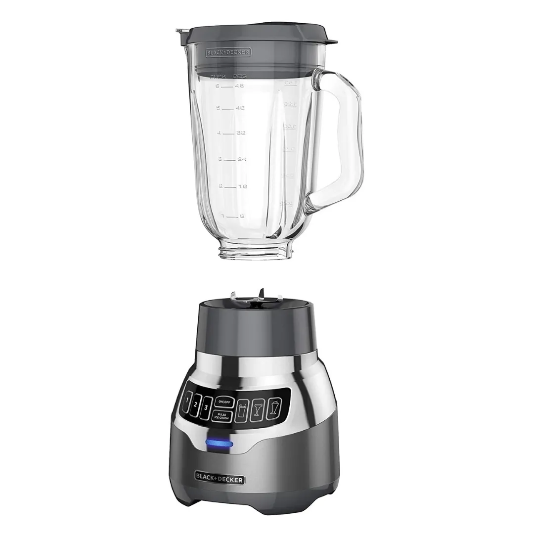 Black Decker Power Crush Digital Blender with Quiet Technology