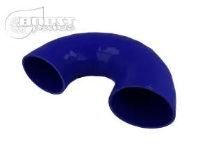 BOOST Products Silicone Elbow 180 Degrees, 32mm (1-1/4") ID, Blue