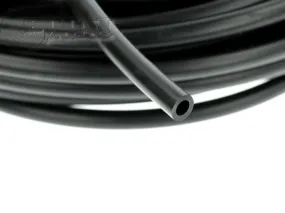 BOOST products Silicone Vacuum Hose 5mm (13/64") ID, Black, 5m (15ft) Roll