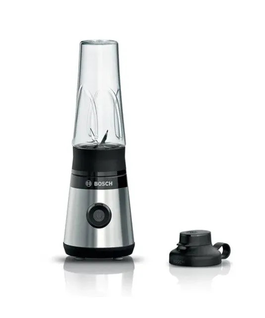 Bosch Serie 2 Mmb2111m Blender 0.6 L Sport Blender 450 W Black, Stainless Steel