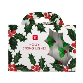 Botanical Holly String Lights 3M