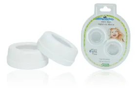 Bottle Rings - Wide Neck White 2 pack