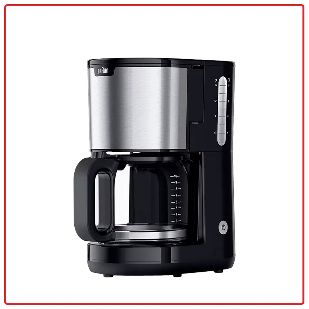 Braun KF1500BK PurShine 10 Cup AromaCarafe Coffee Maker