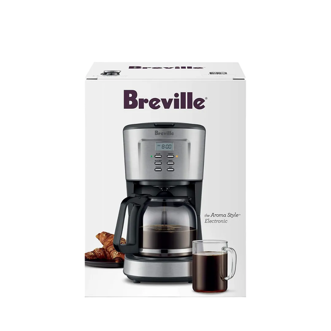 Breville LCM700BSS Aroma Style Electronic Drip Coffee Maker