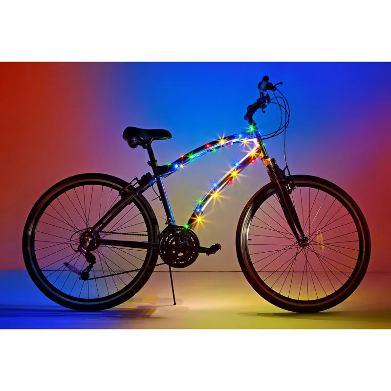 Brightz Cosmic Brightz Multicolor LED Bike Accessory ABS Plastics 1 pk