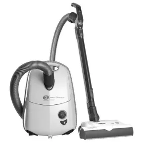 Canister Vacuum: SEBO Airbelt E3 White Canister Vacuum Cleaner