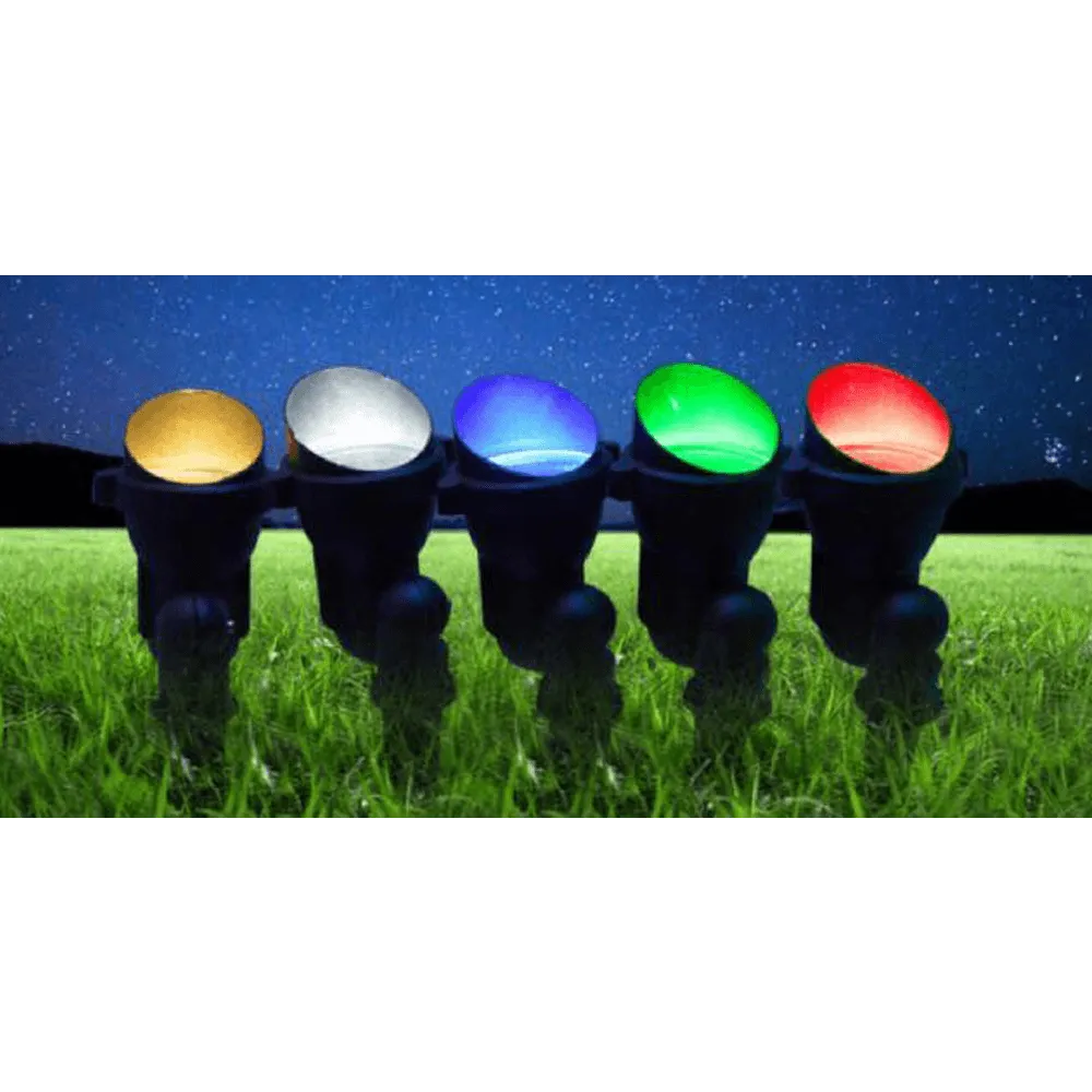 CDR85 Spot Light 9W RGB Directional Ground Landscape Garden Waterproof Fixture