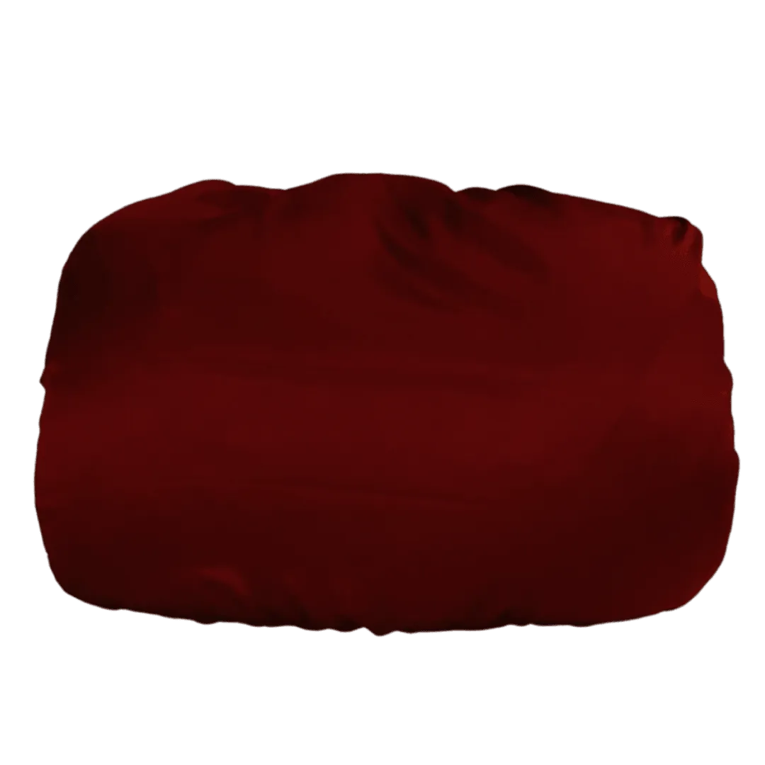 Charmeuse Silk Ruby Red Pillowcase