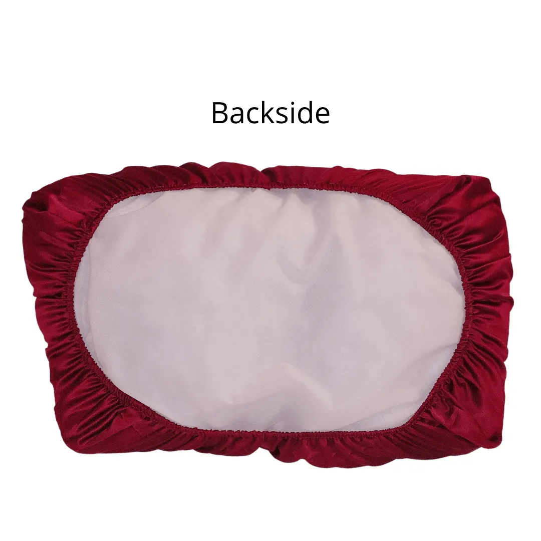 Charmeuse Silk Ruby Red Pillowcase