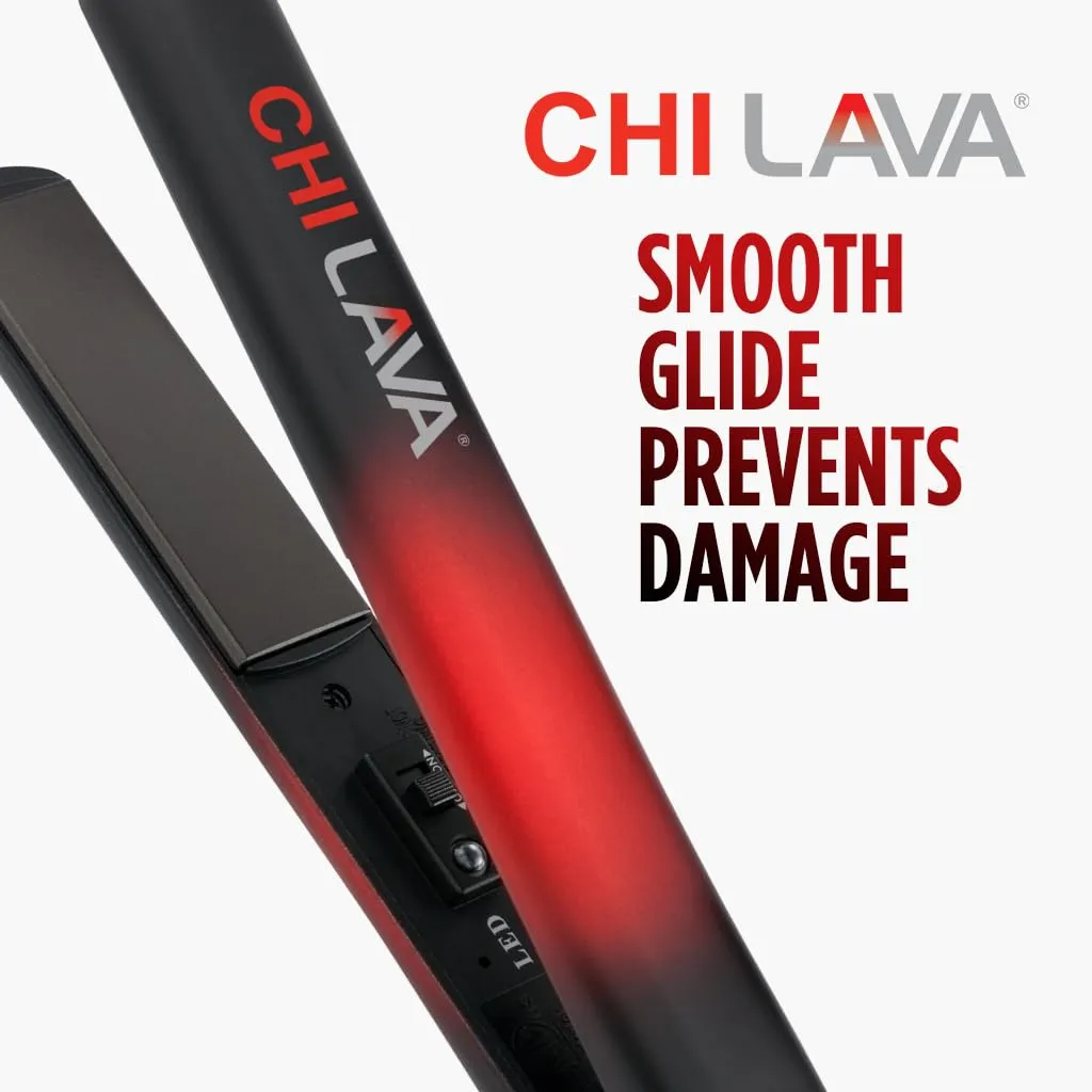 Chi Original Lava Ceramic Flat Iron 1 Hair Straightener 11 Foot Cord