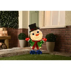 Christmas LED Christmas Musical Snowman - 91cm